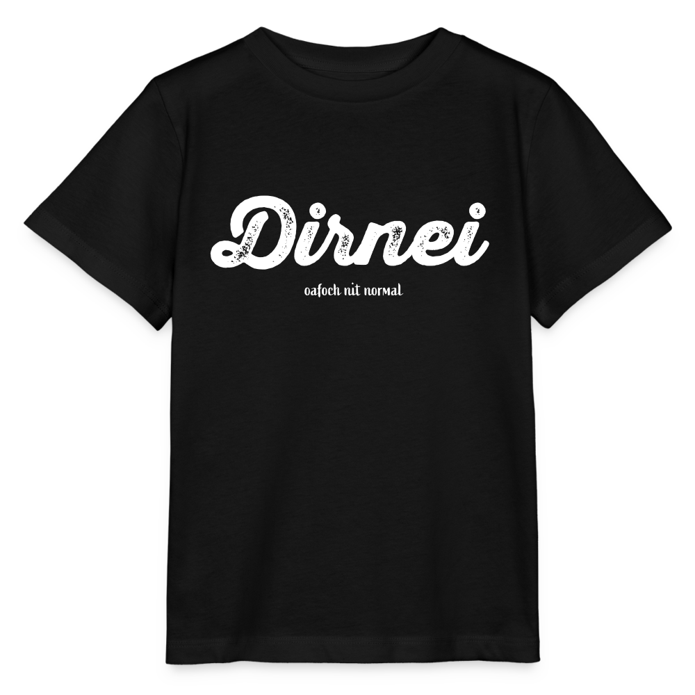 Kinder Bio-T-Shirt Dirnei - Schwarz