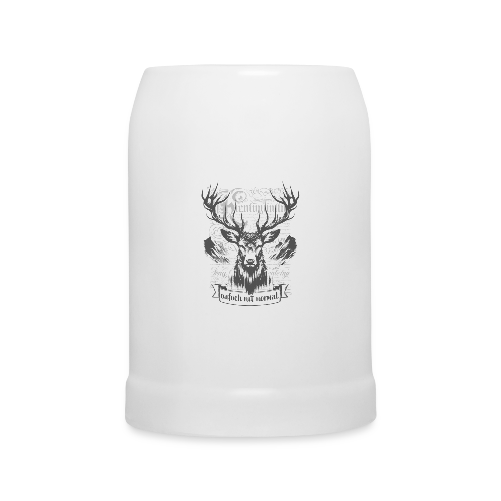 Bierkrug Soizburga Style - weiß