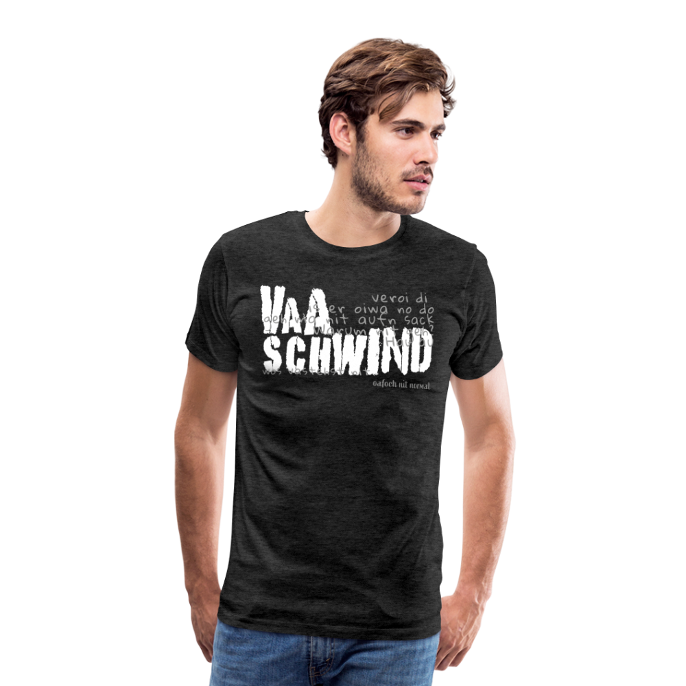 Männer Premium T-Shirt Vaschwind Soizburga Style - Anthrazit