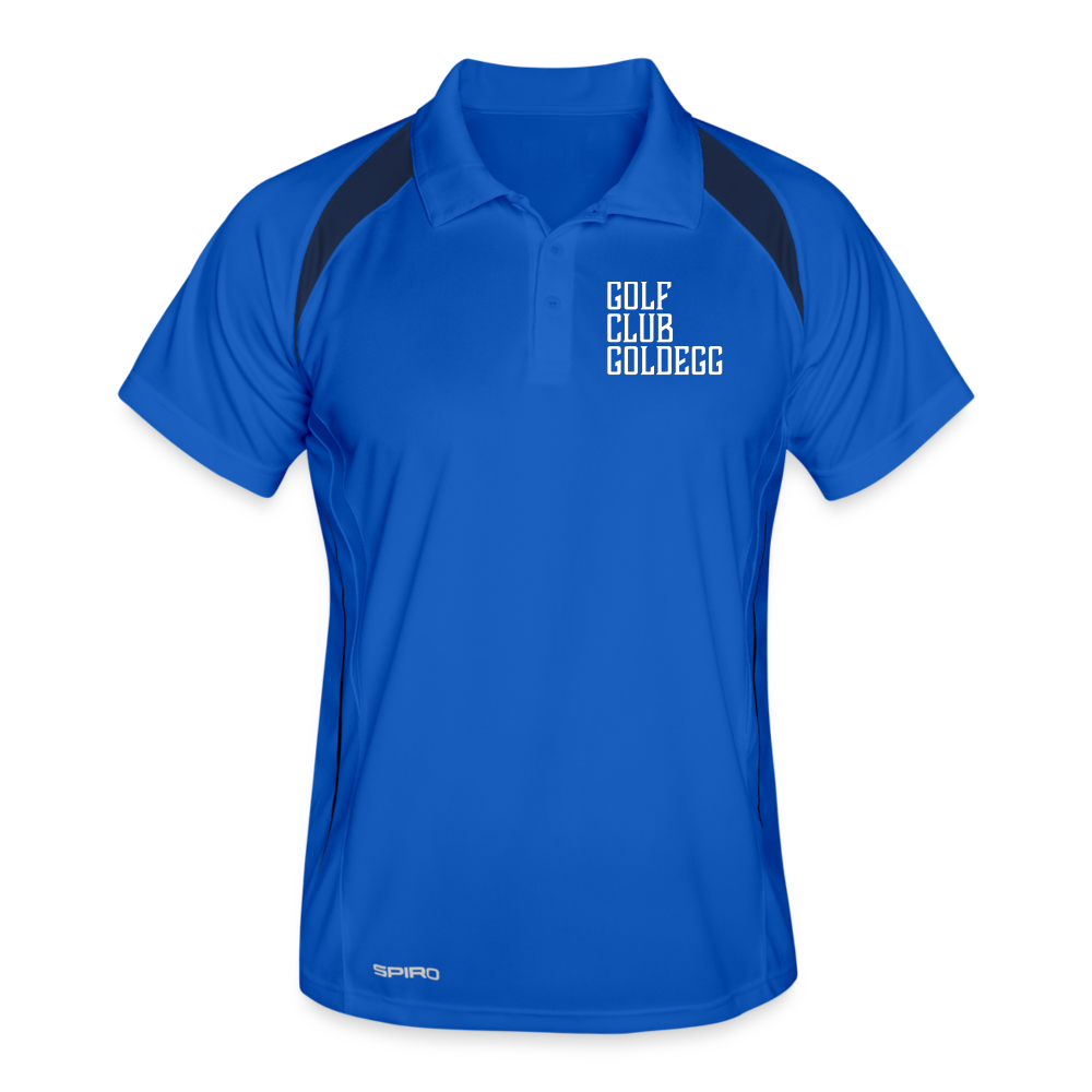 Männer Polo atmungsaktiv Greenkeeper Golf - Königsblau/Navy