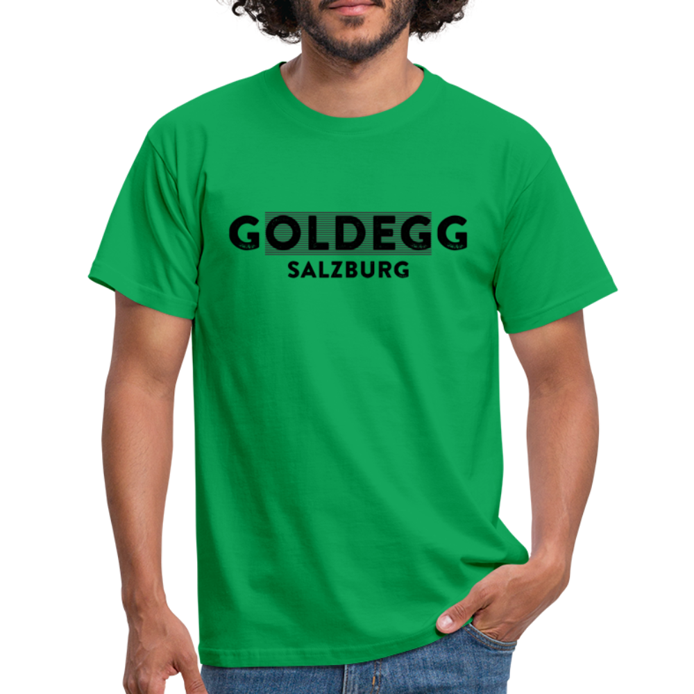 Männer T-Shirt Goldegger Style - Goldegg Salzburg - Kelly Green