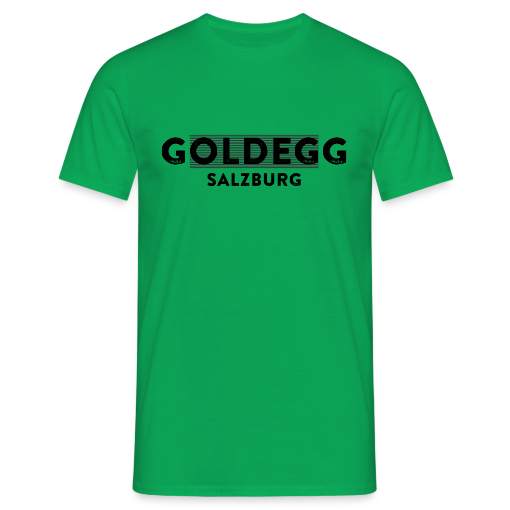 Männer T-Shirt Goldegger Style - Goldegg Salzburg - Kelly Green