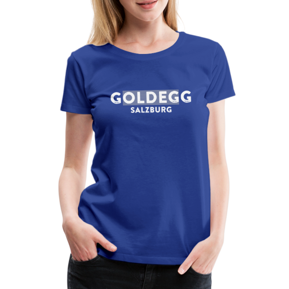 Frauen Premium T-Shirt Goldegger Style - Damen - Königsblau