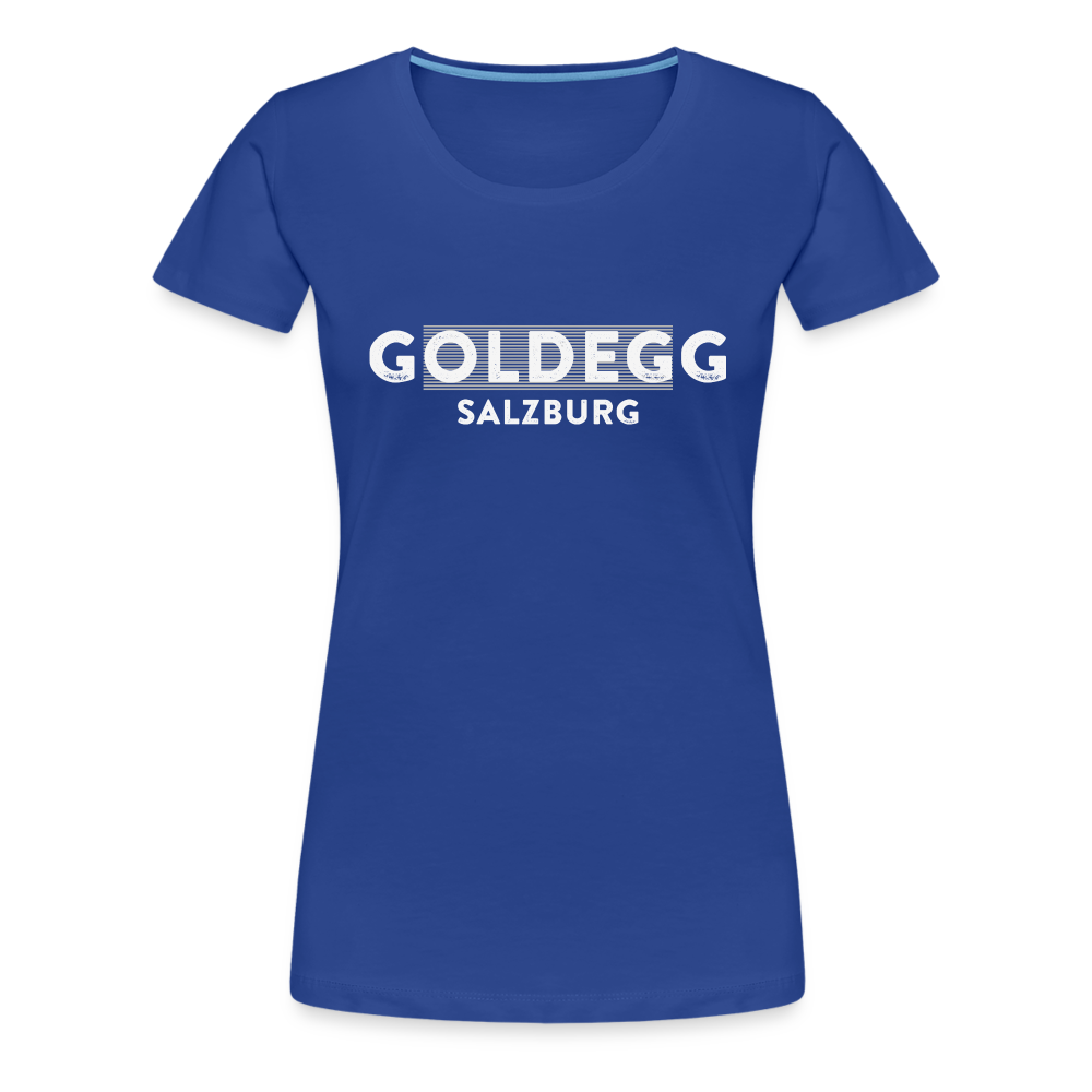 Frauen Premium T-Shirt Goldegger Style - Damen - Königsblau