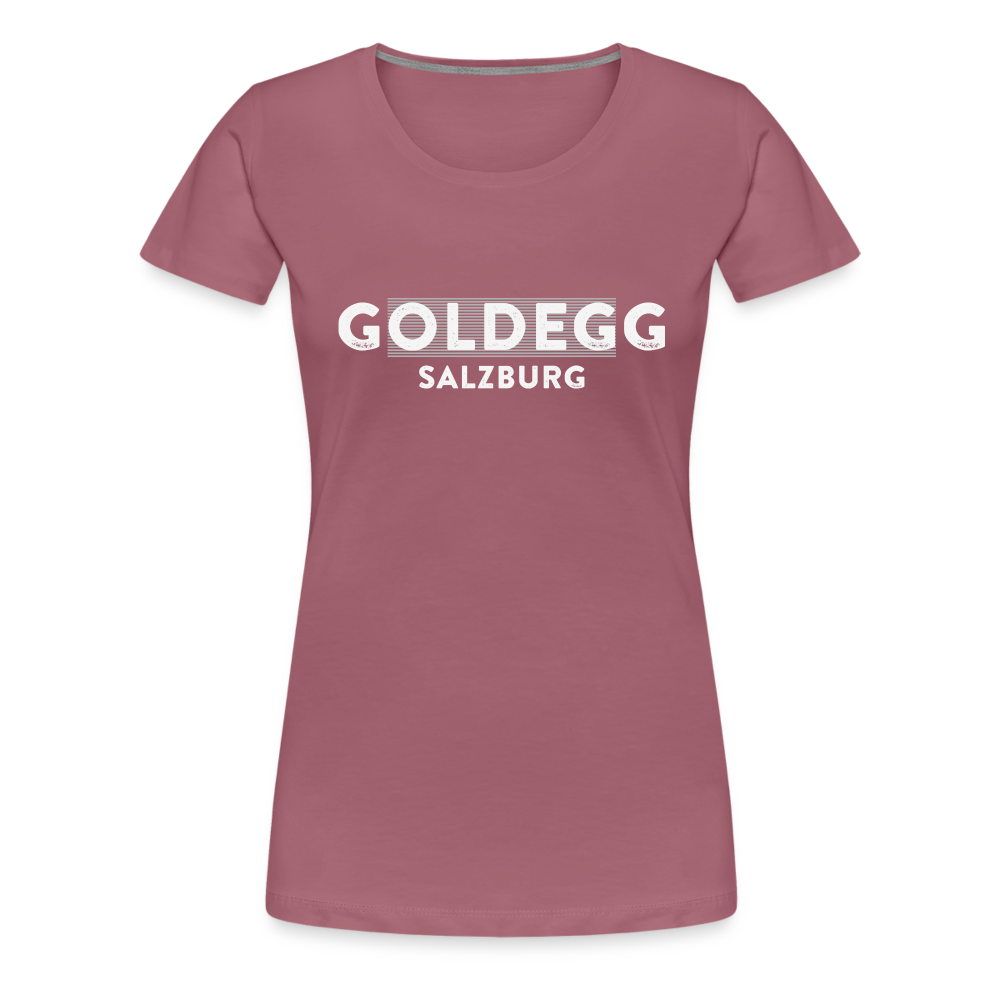 Frauen Premium T-Shirt Goldegger Style - Damen - Malve