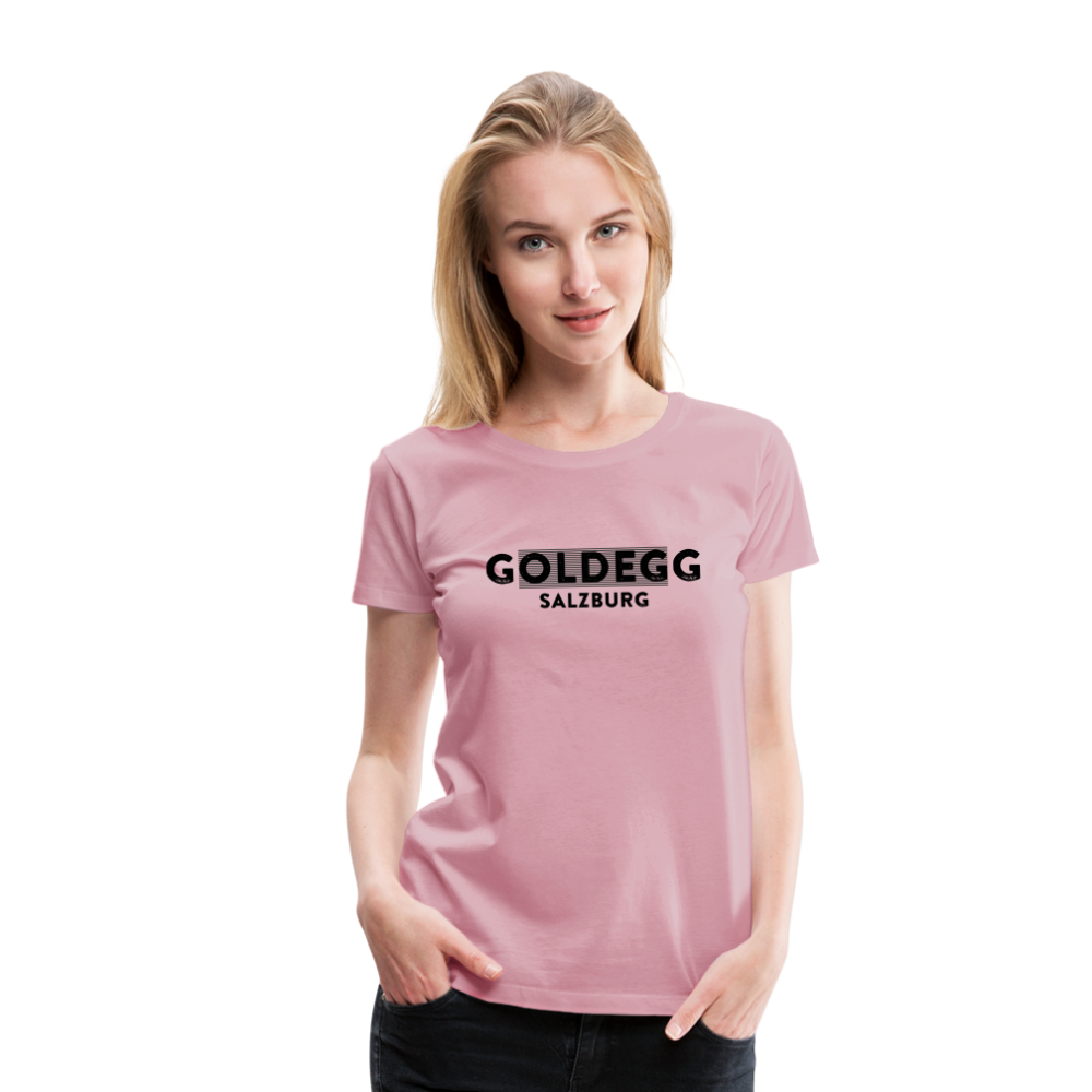 Frauen Premium T-Shirt Goldegger Style - Damen - Hellrosa