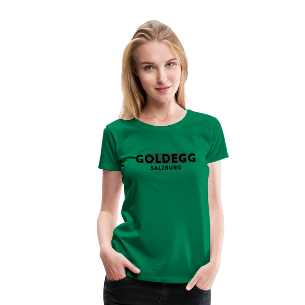 Frauen Premium T-Shirt Goldegger Style - Damen - Kelly Green
