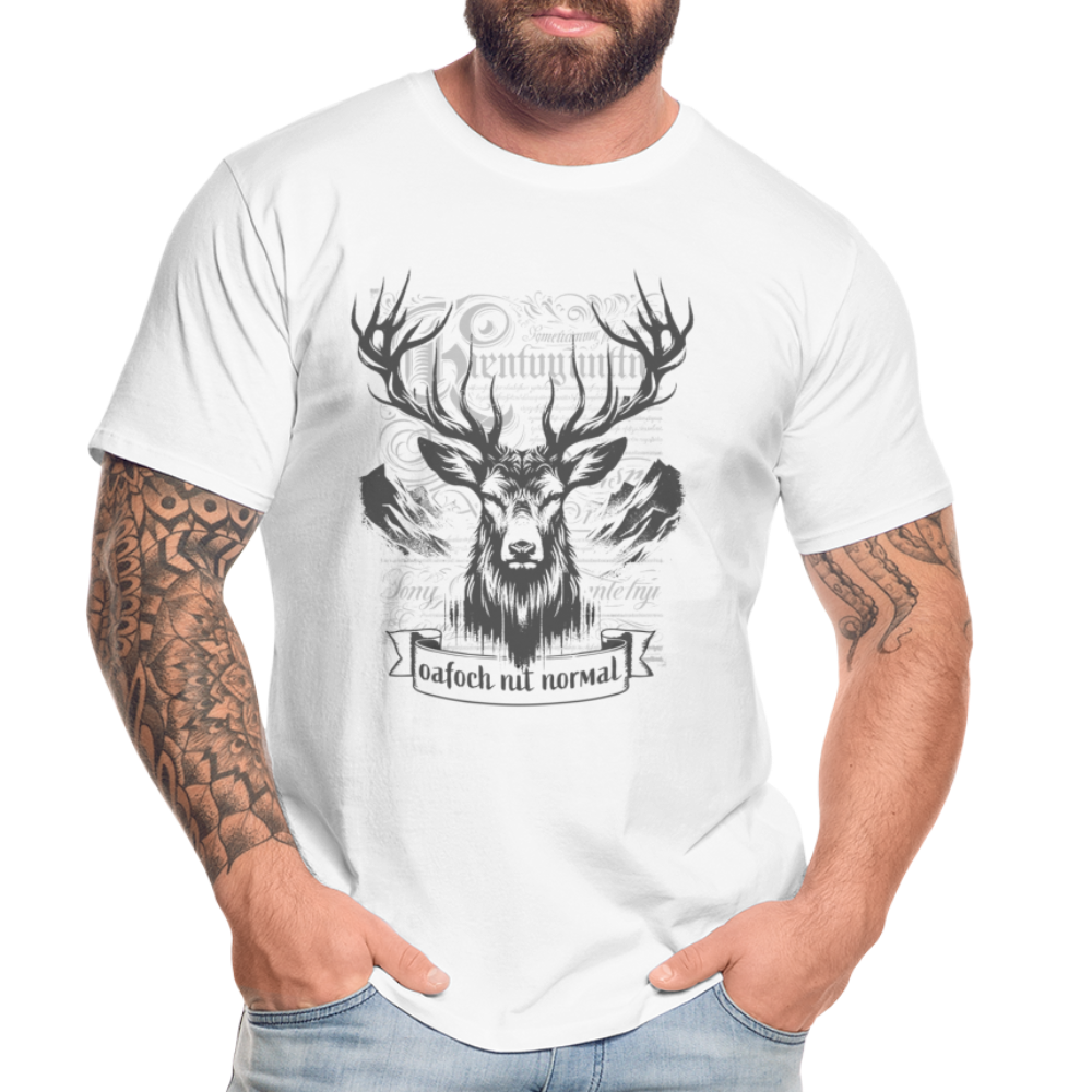 Men’s Premium Organic T-Shirt Soizburga Style - weiß