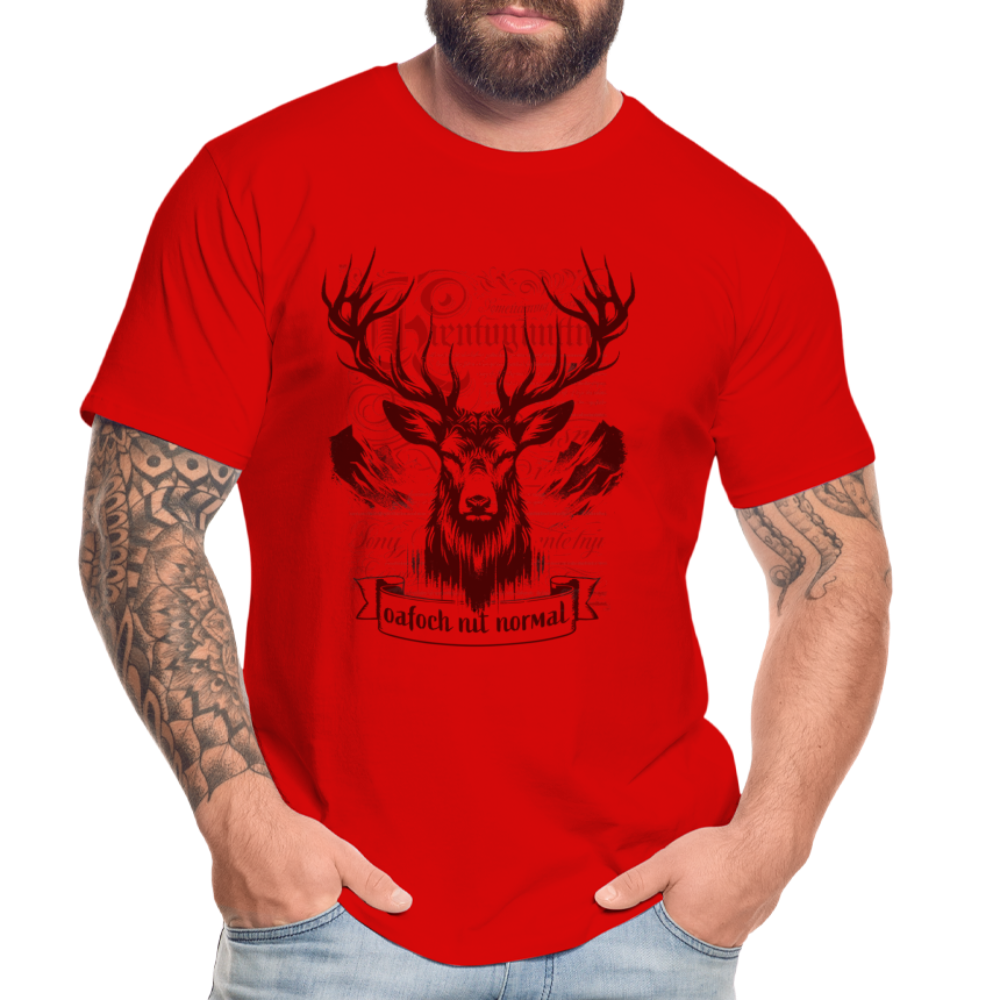 Men’s Premium Organic T-Shirt Soizburga Style - Rot