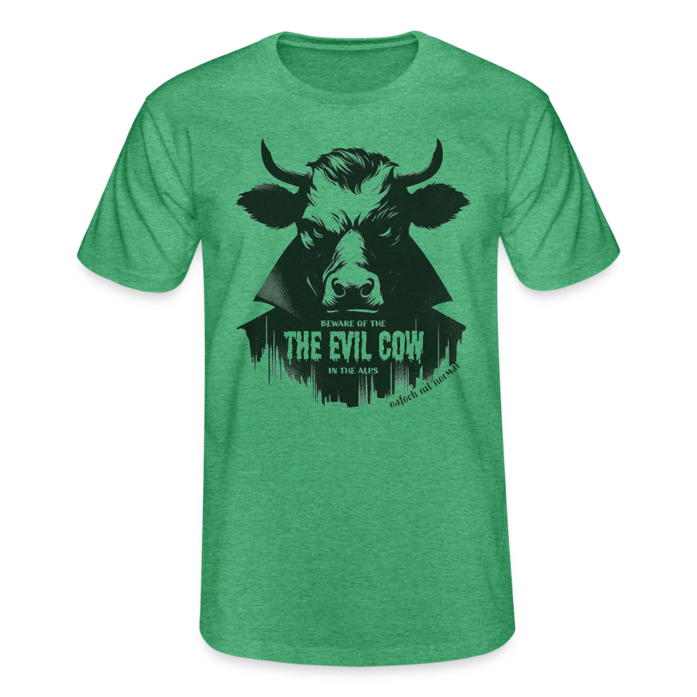 Männer-T-Shirt von Fruit of the Loom Soizburga Style - Grün meliert