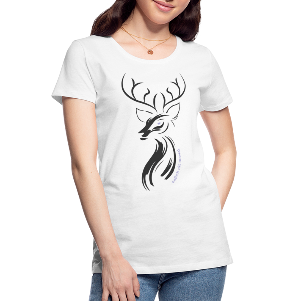 Frauen Premium Bio T-Shirt Soizburga Style - weiß