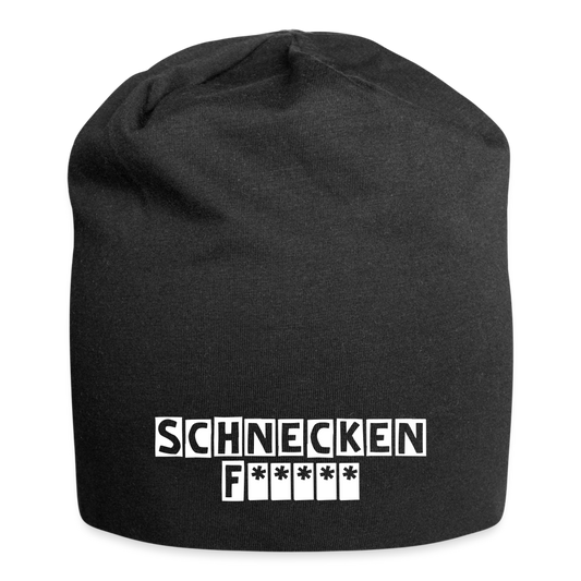 Jersey-Beanie oafoch nit normal - Schwarz