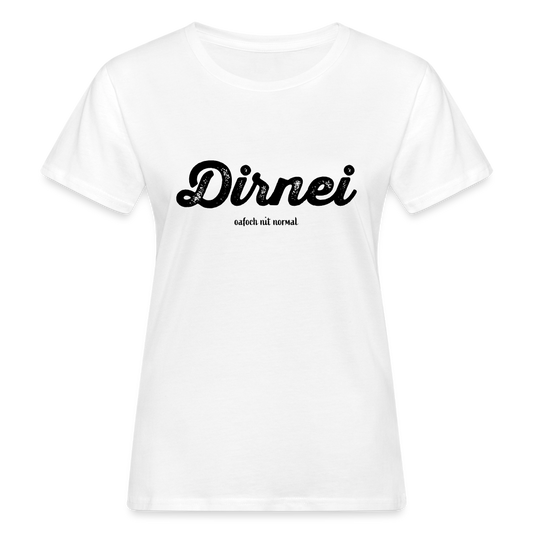 Frauen Bio-T-Shirt Dirnei - weiß