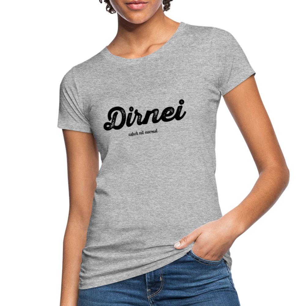 Frauen Bio-T-Shirt Dirnei - Grau meliert