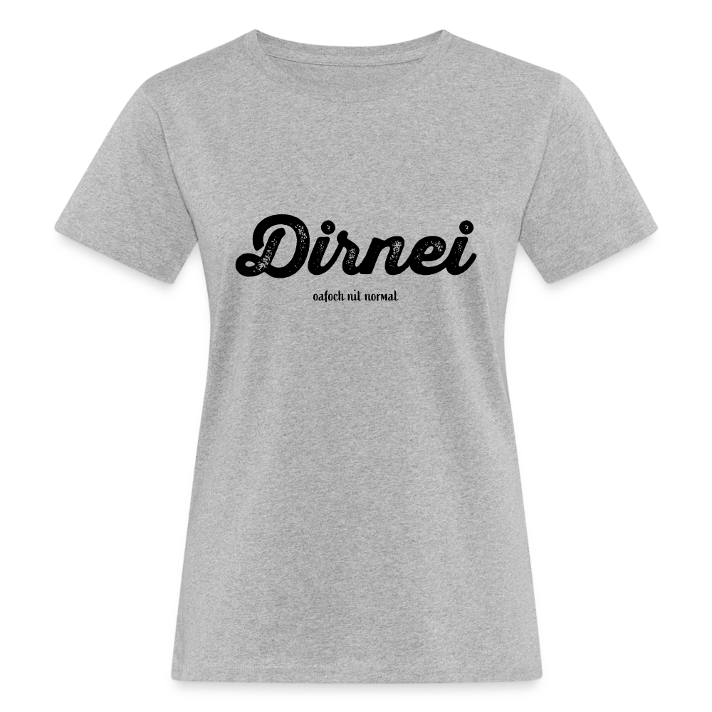 Frauen Bio-T-Shirt Dirnei - Grau meliert