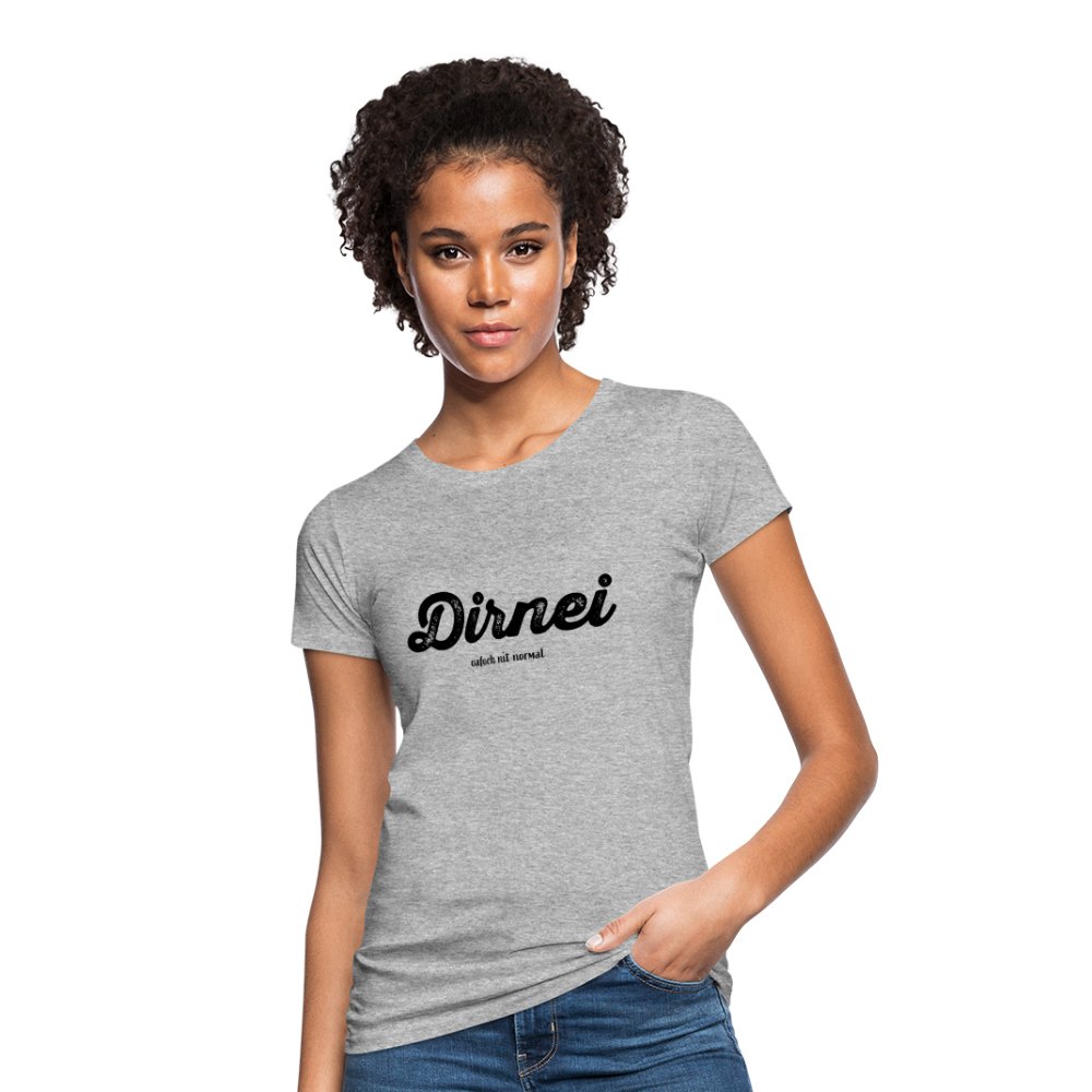 Frauen Bio-T-Shirt Dirnei - Grau meliert