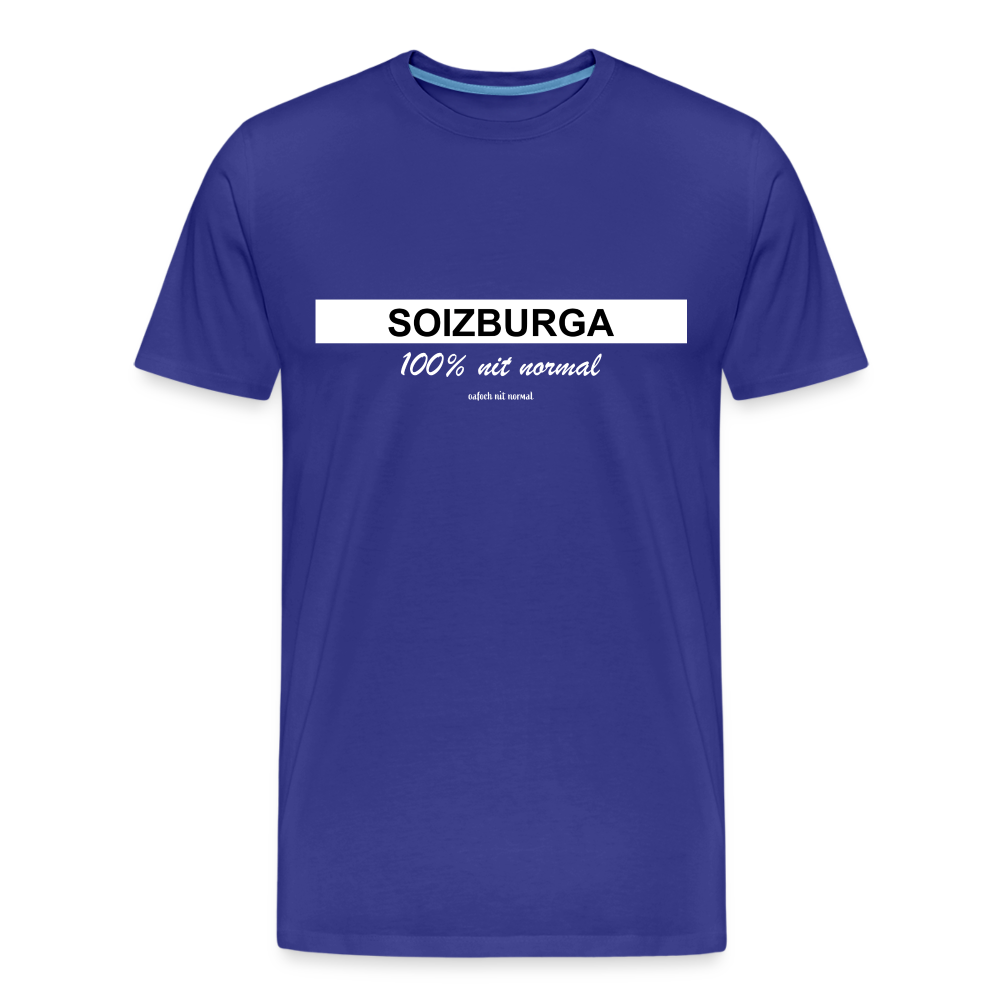 Männer Premium Bio T-Shirt Soizburga Style - Königsblau