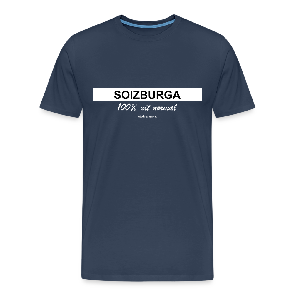 Männer Premium Bio T-Shirt Soizburga Style - Navy