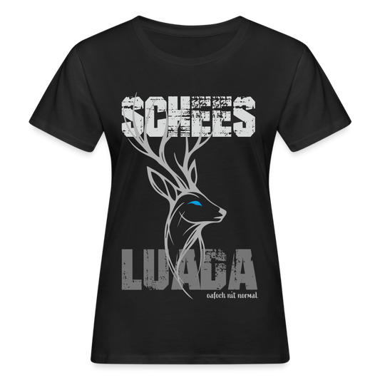 Frauen Bio-T-Shirt schees Luada Soizburga Style - Schwarz