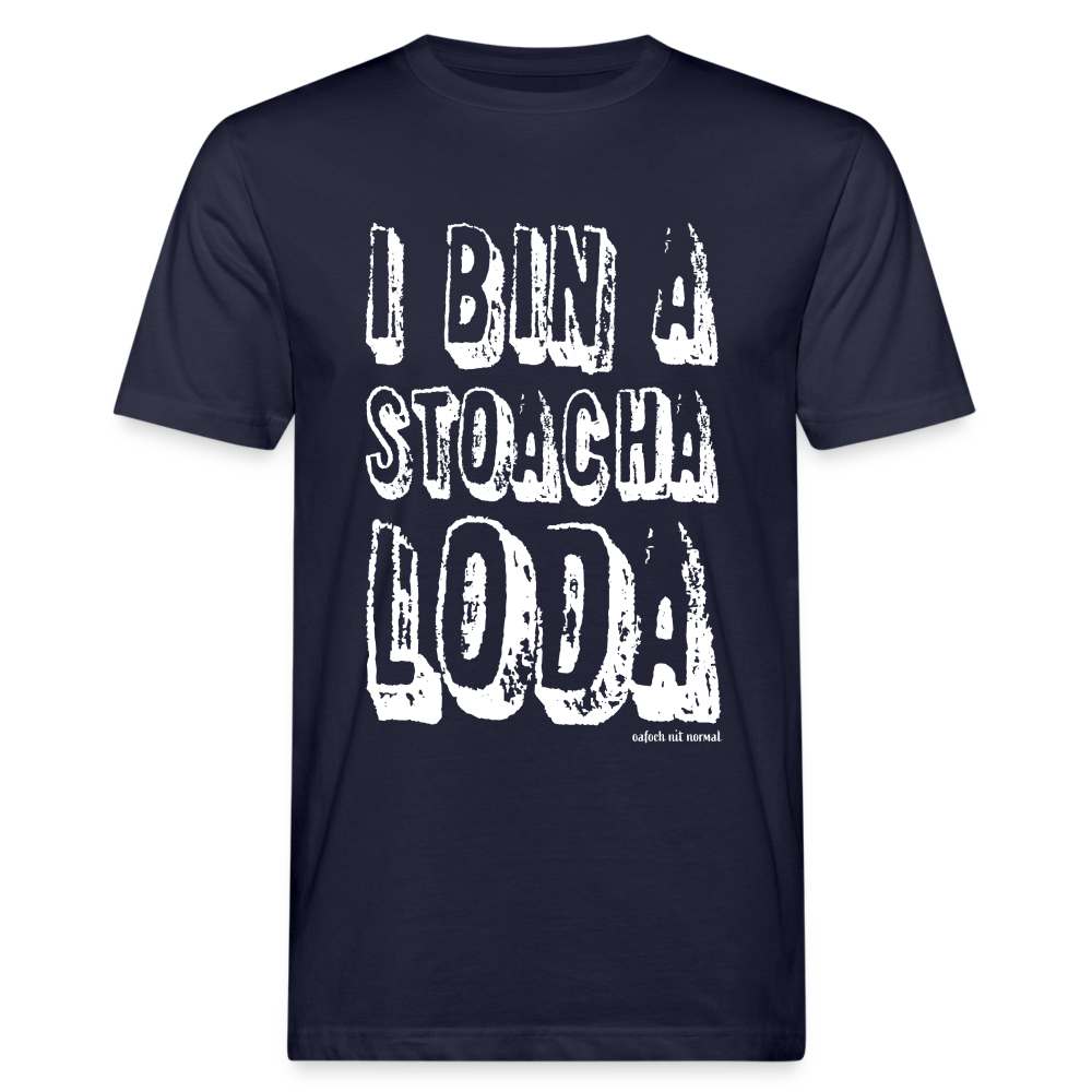 Männer Bio-T-Shirt stoacha Loda Soizburga Style - Navy