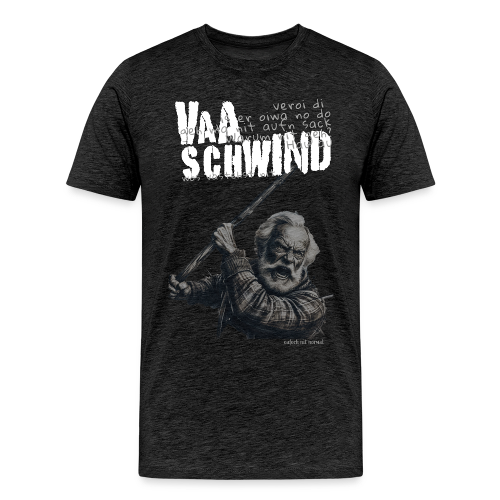 Männer Premium T-Shirt Soizburga Style vaaschwind - Anthrazit