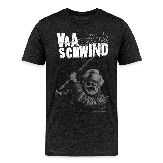 Männer Premium T-Shirt Soizburga Style vaaschwind - Anthrazit