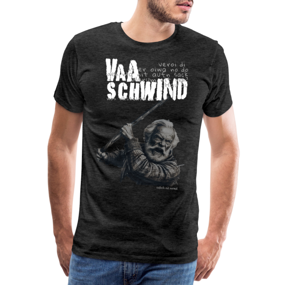 Männer Premium T-Shirt Soizburga Style vaaschwind - Anthrazit