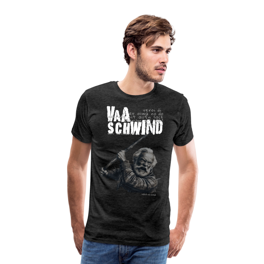 Männer Premium T-Shirt Soizburga Style vaaschwind - Anthrazit