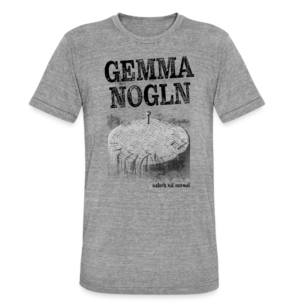 Unisex Tri-Blend T-Shirt "gemma mogli" Soizburga Style - Grau meliert