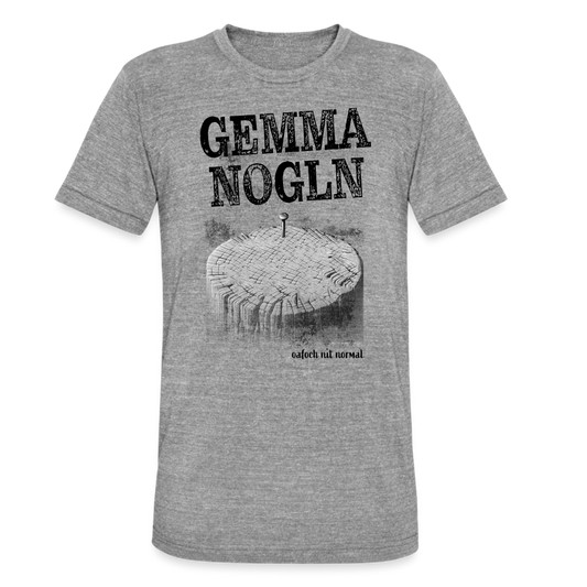 Unisex Tri-Blend T-Shirt "gemma mogli" Soizburga Style - Grau meliert