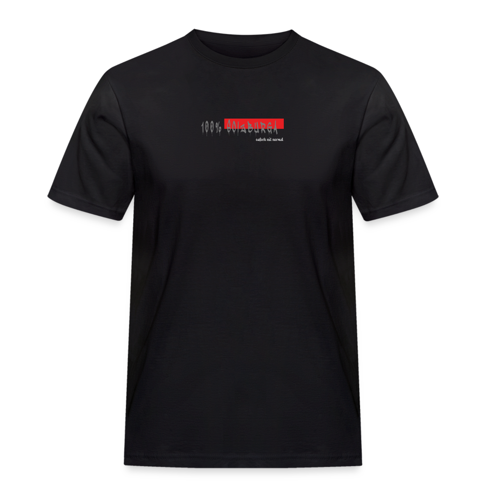 Männer Workwear T-Shirt 100% Soizburga - Schwarz