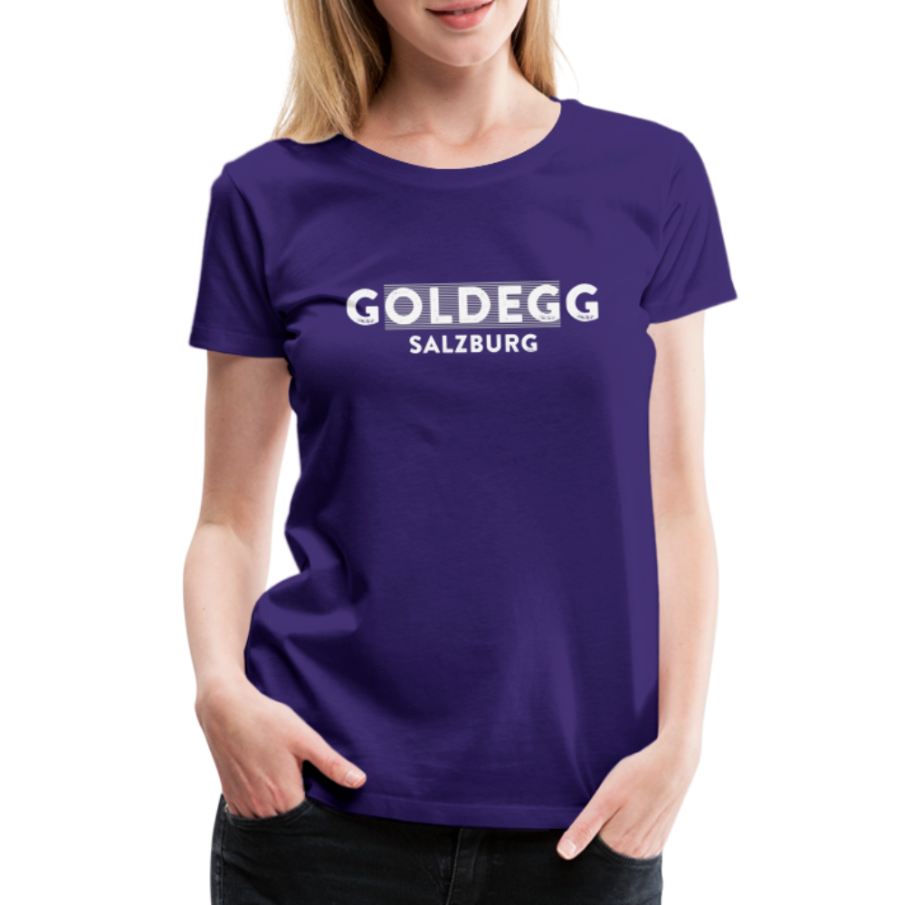 Frauen Premium T-Shirt Goldegger Style - Damen - Lila